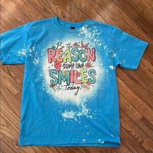 Blue Graphic Kids T-Shirt